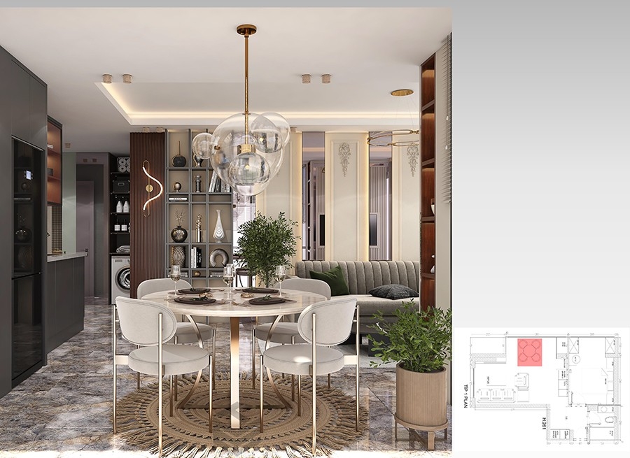 A new attractive project in the center of Alanya near the sea