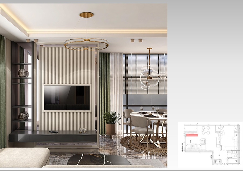 A new attractive project in the center of Alanya near the sea