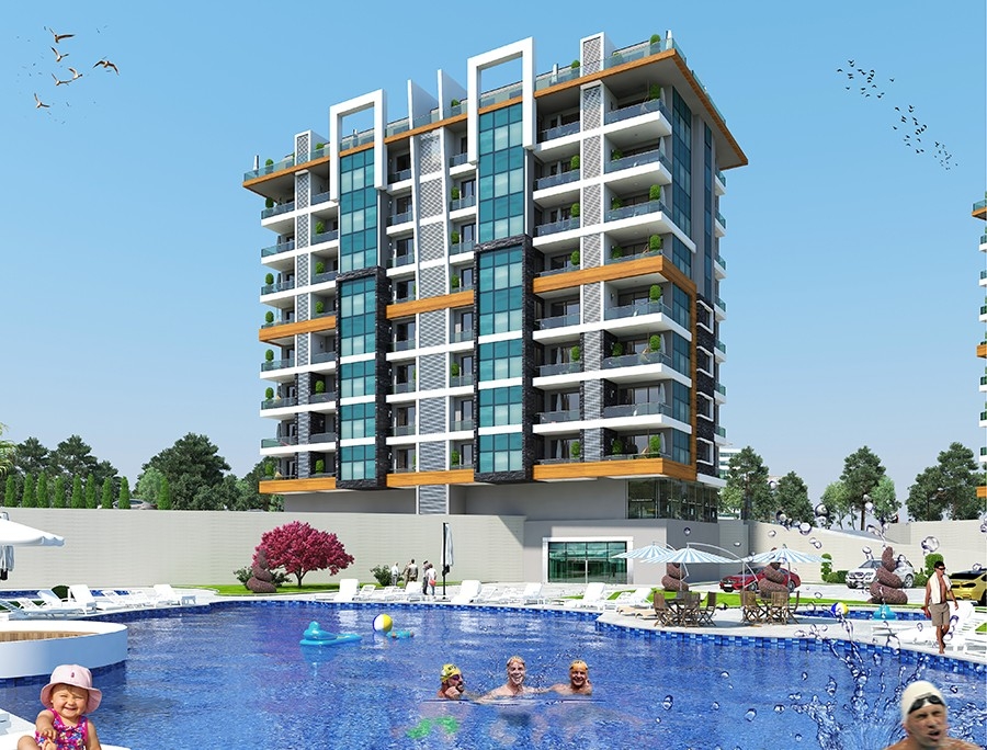 The luxury complex project is coming to Alanya