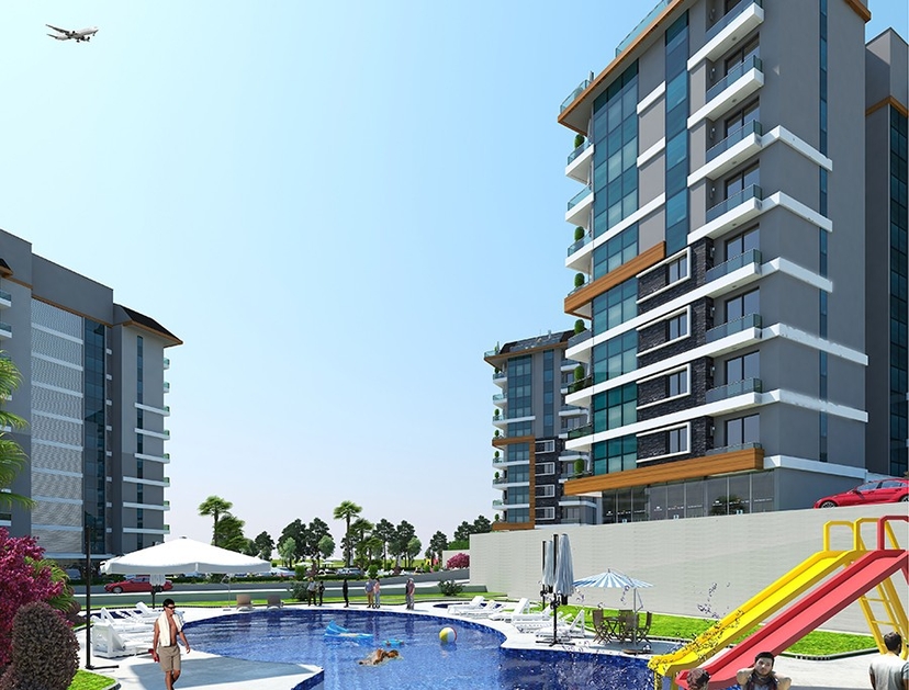 The luxury complex project is coming to Alanya