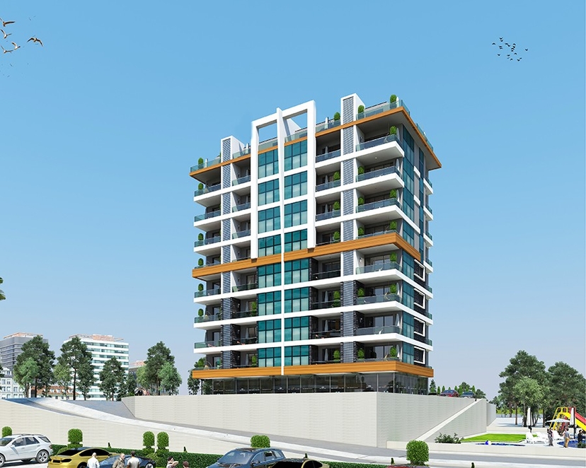 The luxury complex project is coming to Alanya