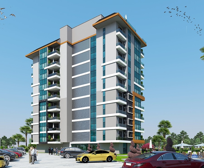 The luxury complex project is coming to Alanya