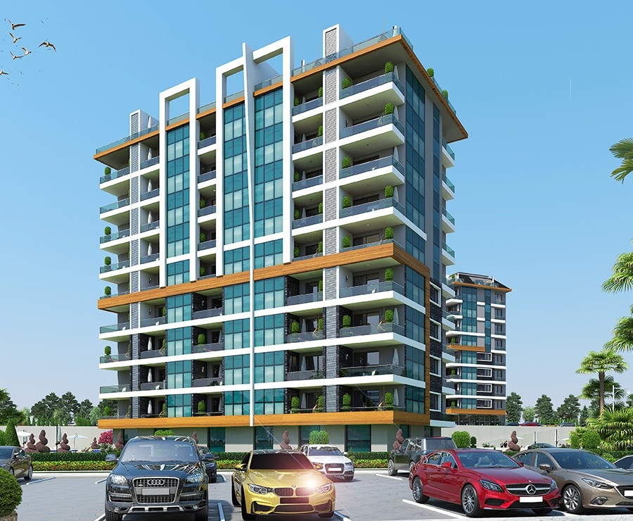 The luxury complex project is coming to Alanya