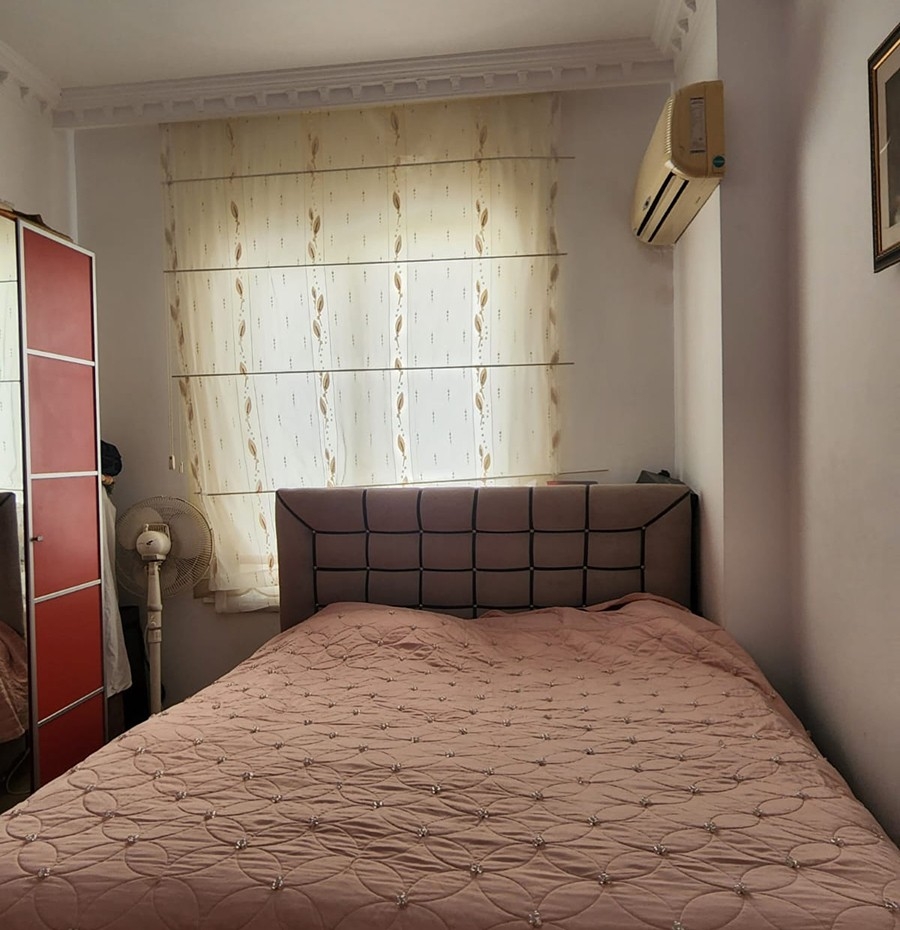 Furnished 3+1 luxury apartment right by the sea in Alanya