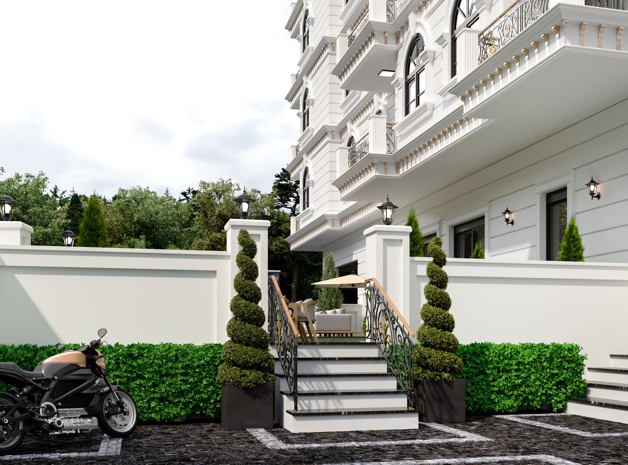 Luxuriöses 2+1 Apartment mit Burg- und Bergblick, Alanya Zentrum