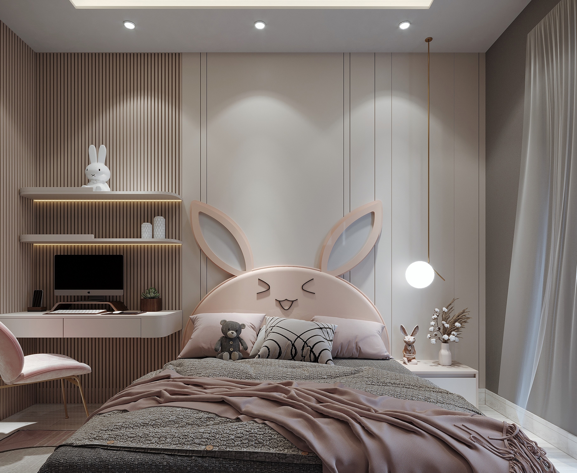 Luxuriöses 2+1 Apartment mit Burg- und Bergblick, Alanya Zentrum