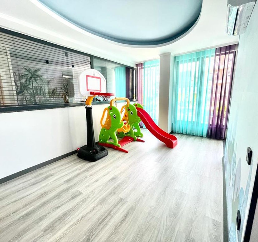 Luxury 2+1 Garden Floor with Mountain View, Alanya - Oba