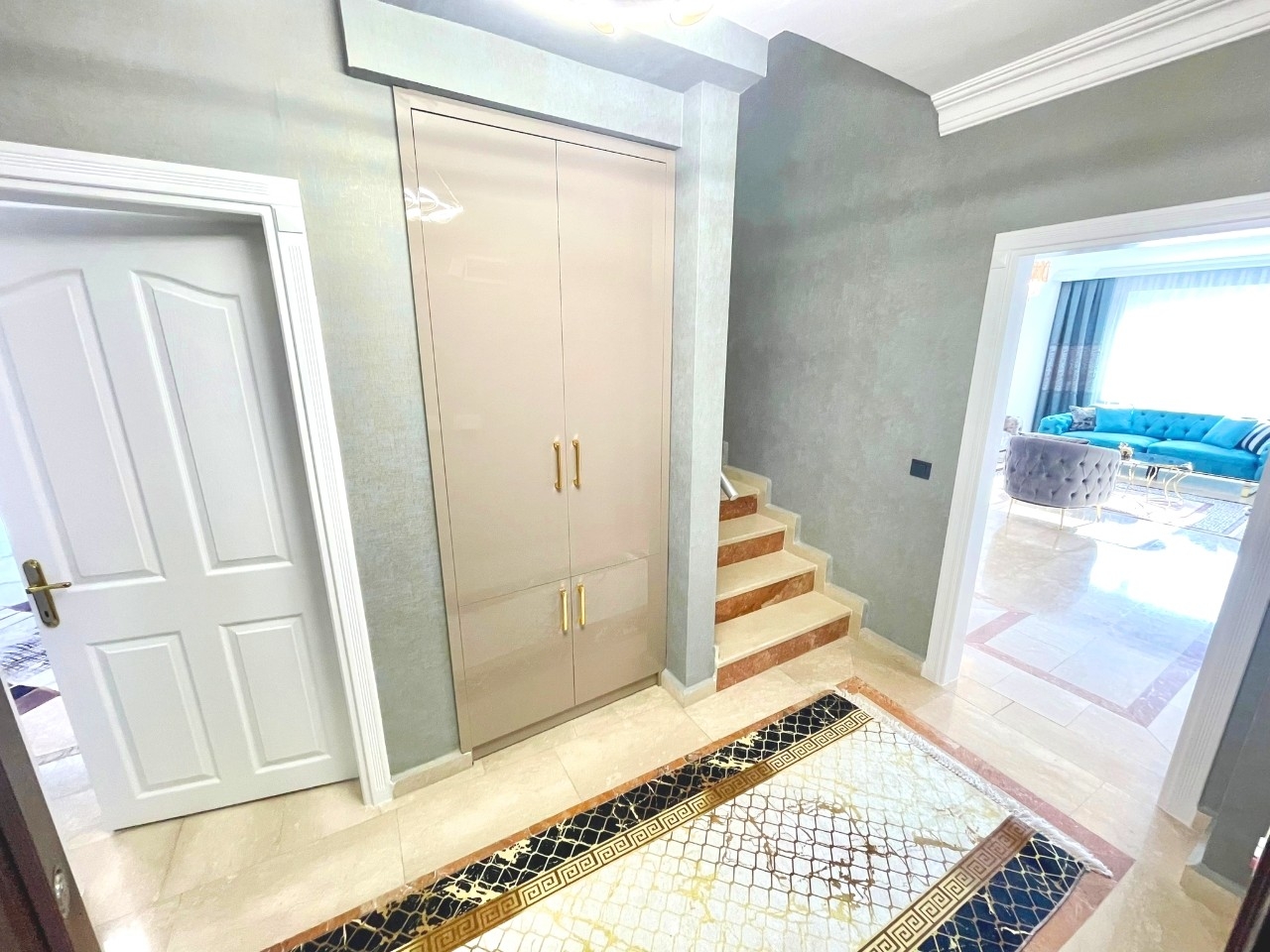 3+1 Penthouse with Castle and Mountain Views, Alanya - Oba