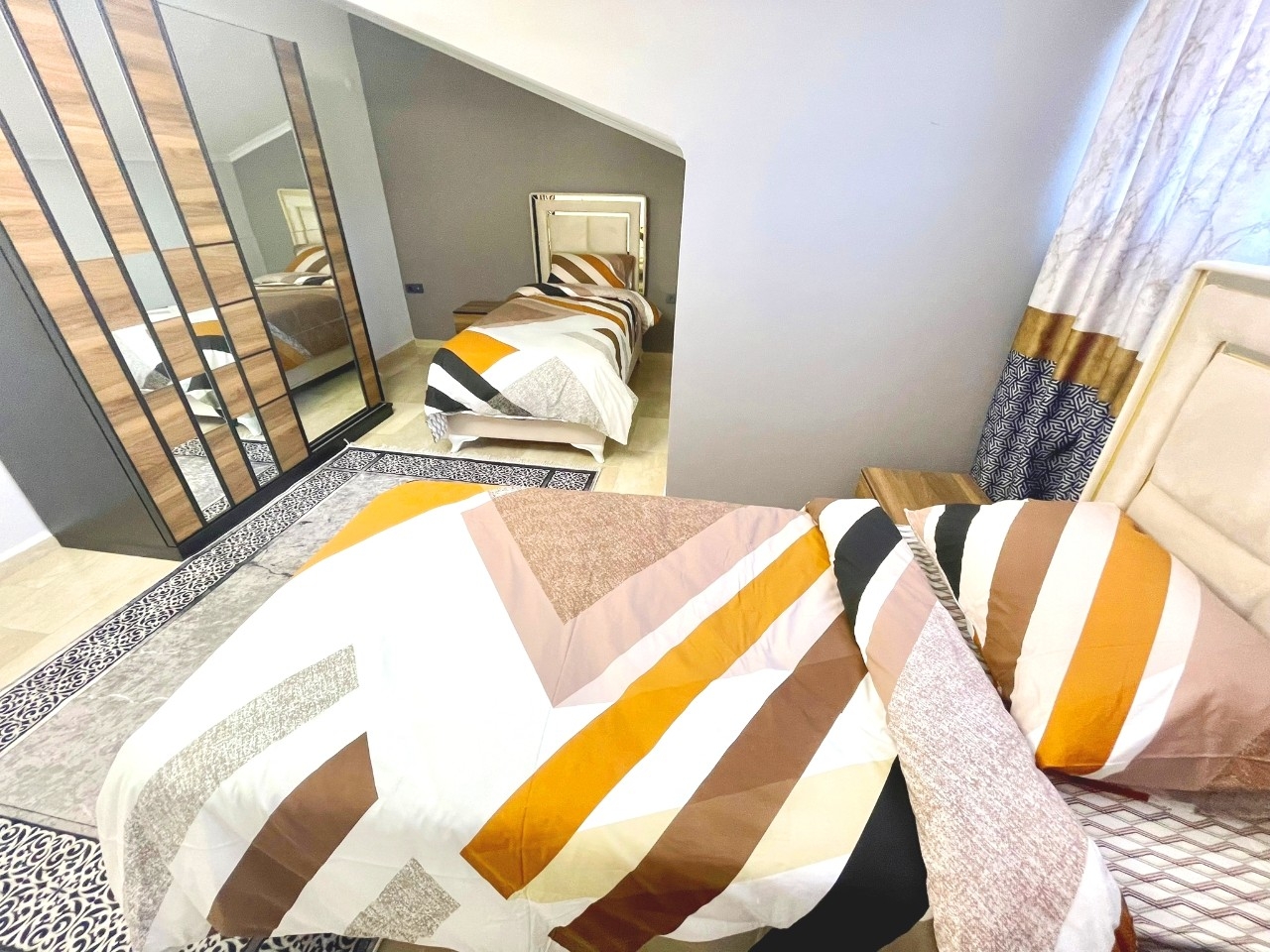 3+1 Penthouse with Castle and Mountain Views, Alanya - Oba