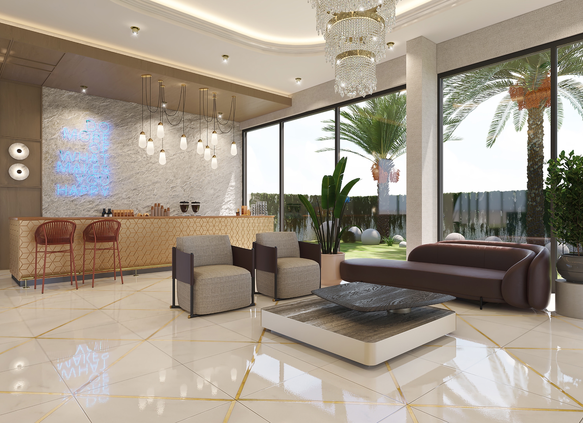 Luxury 1+1 Apartment with Sea and Castle Views, Alanya - Kestel