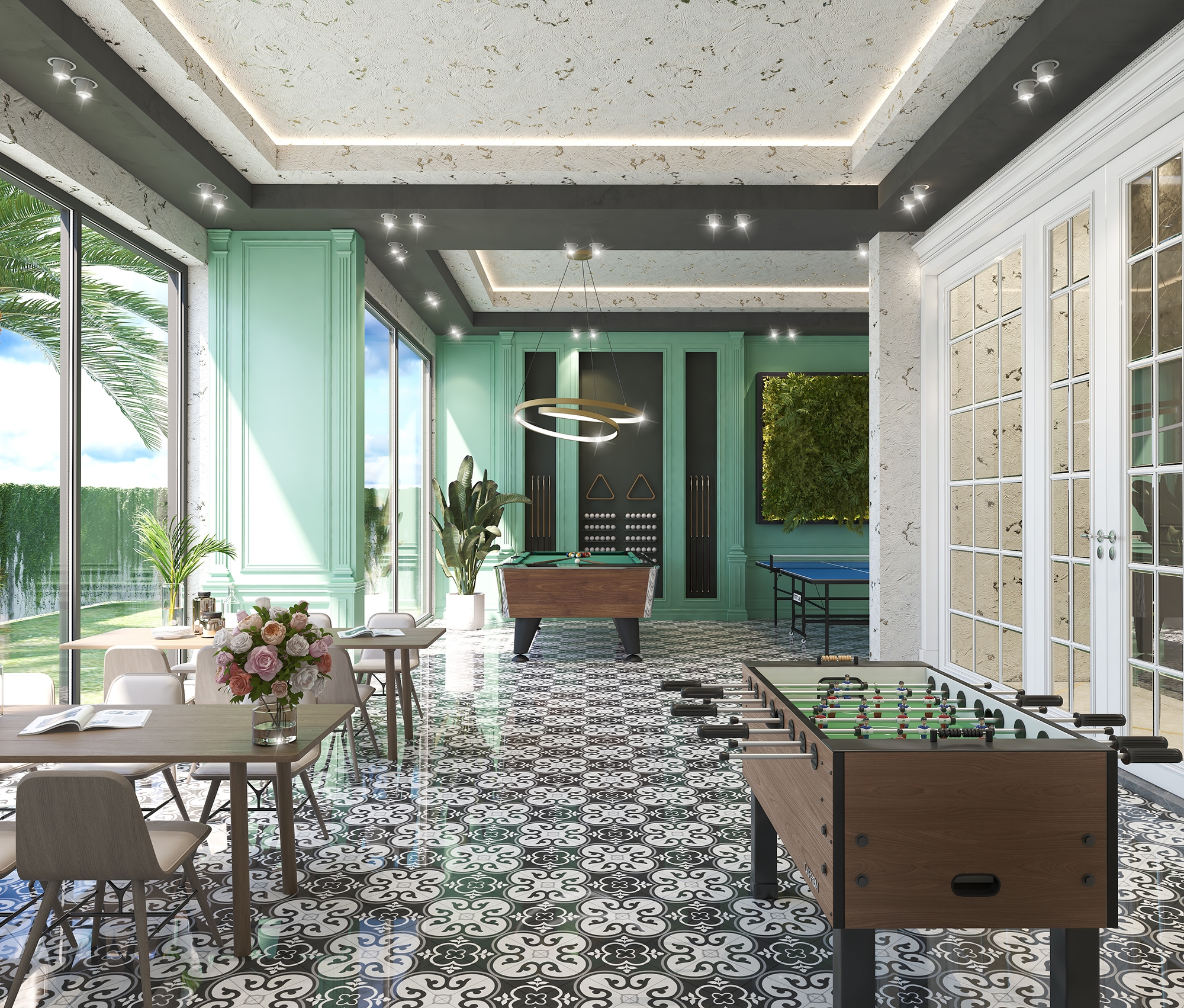 Luxury 1+1 Apartment with Sea and Castle Views, Alanya - Kestel