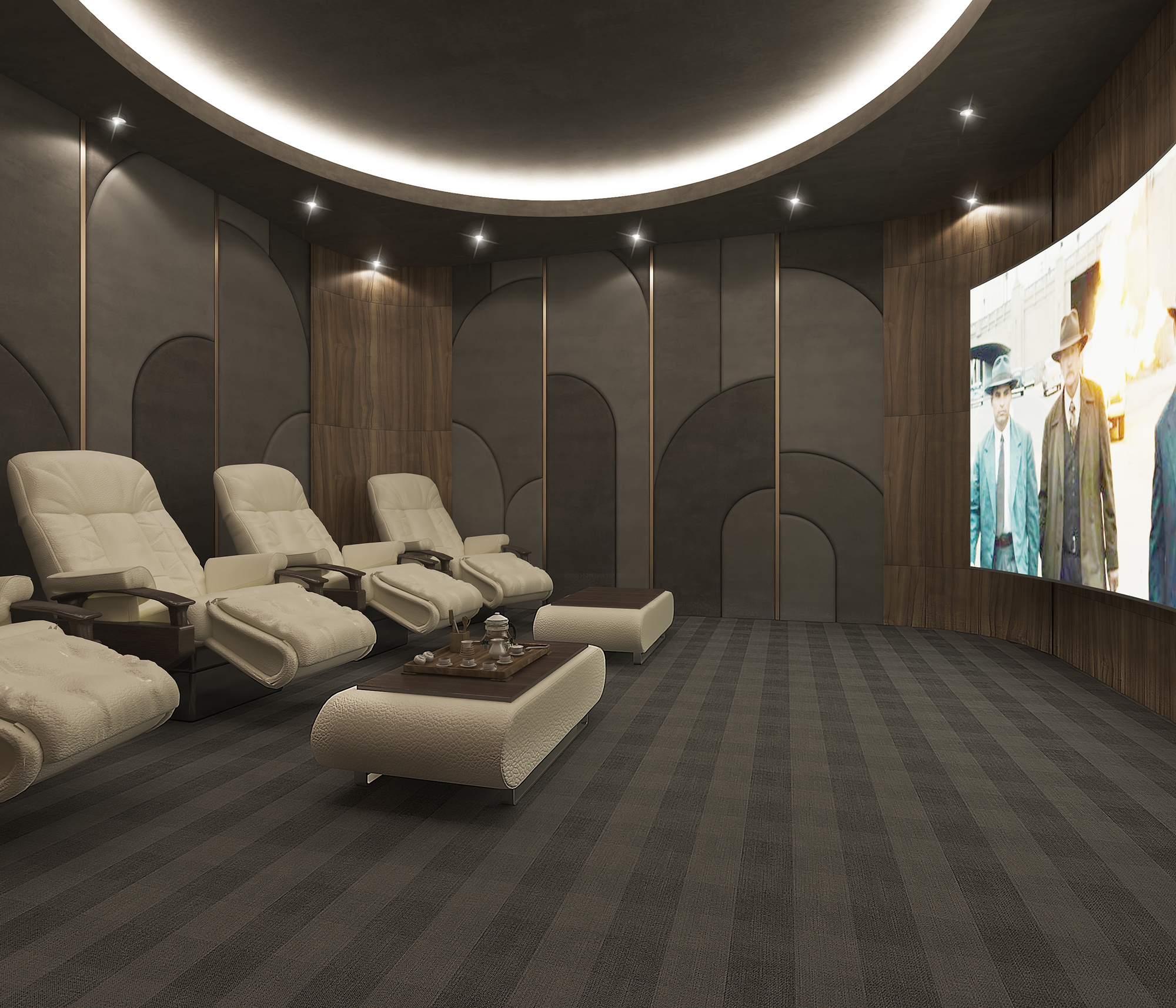 Luxury 1+1 Apartment with Sea and Castle Views, Alanya - Kestel