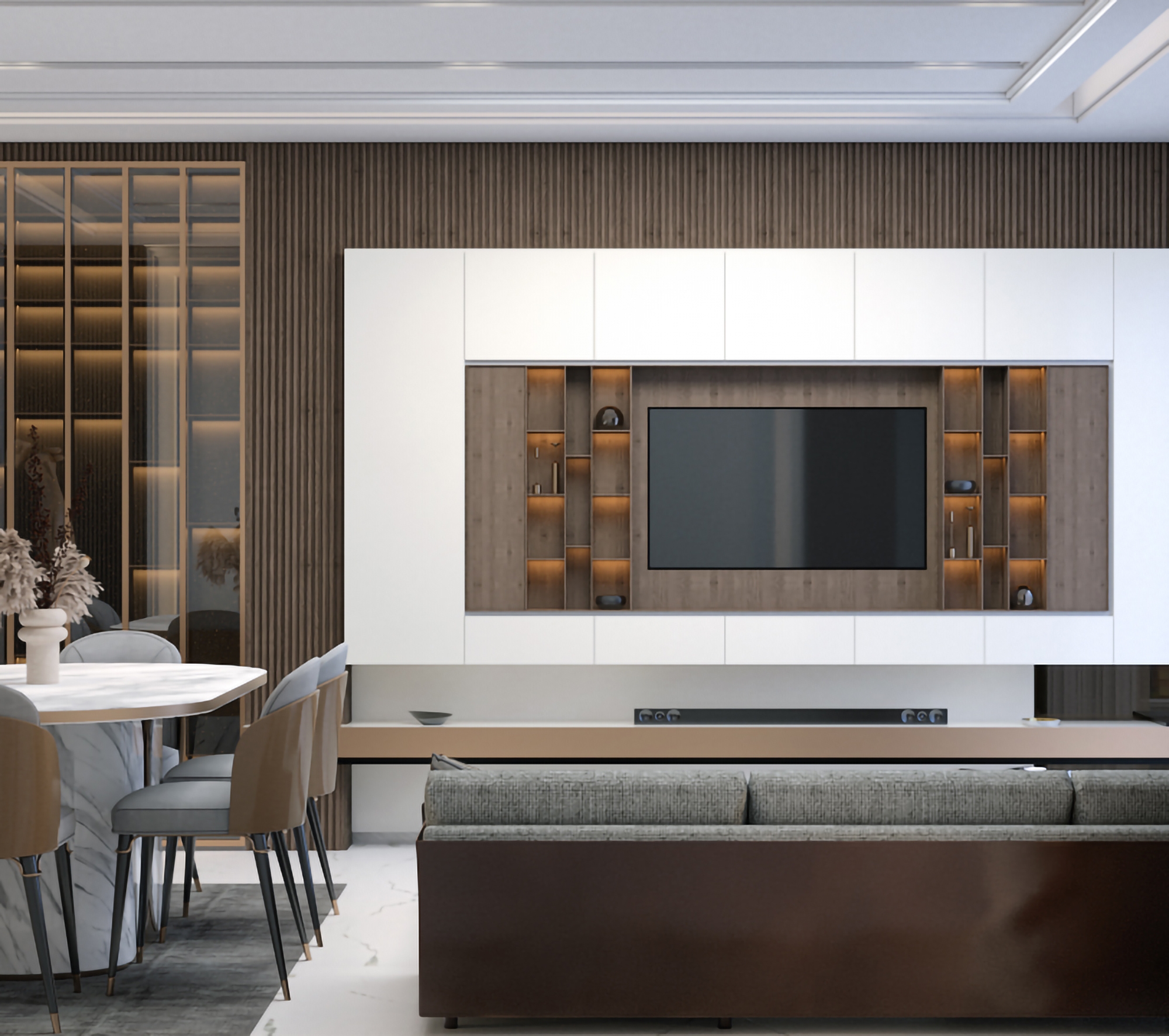 Luxury 1+1 Apartment with Sea and Castle Views, Alanya - Kestel