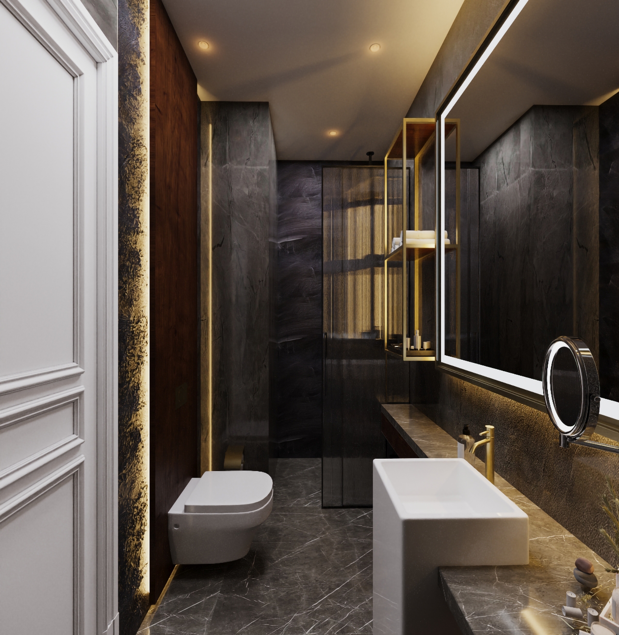 Luxury 1+1 Apartment with Sea and Castle Views, Alanya - Kestel