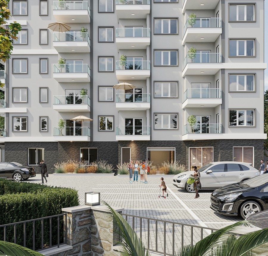 A new luxury project in a beautiful location in the Avsallar area
