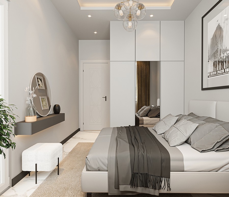 A new luxury project in a beautiful location in the Avsallar area