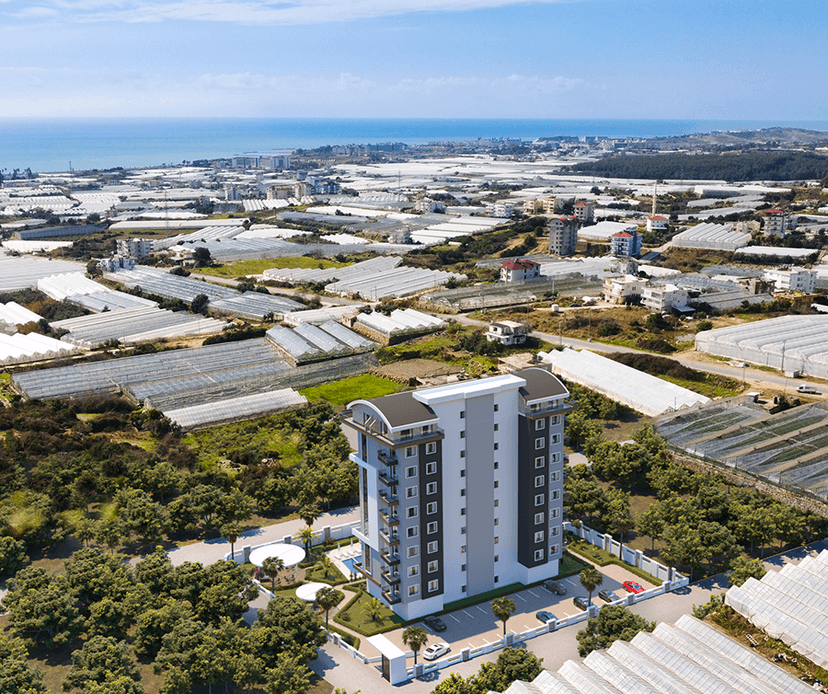 New modern apartments for sale in Alanya