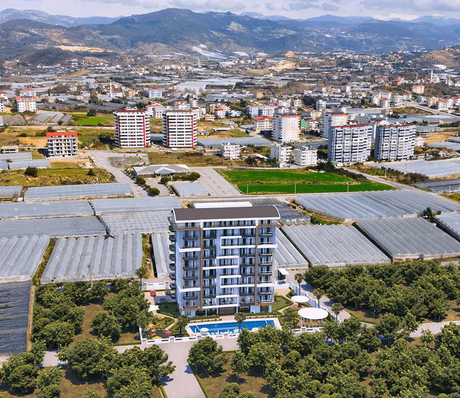New modern apartments for sale in Alanya