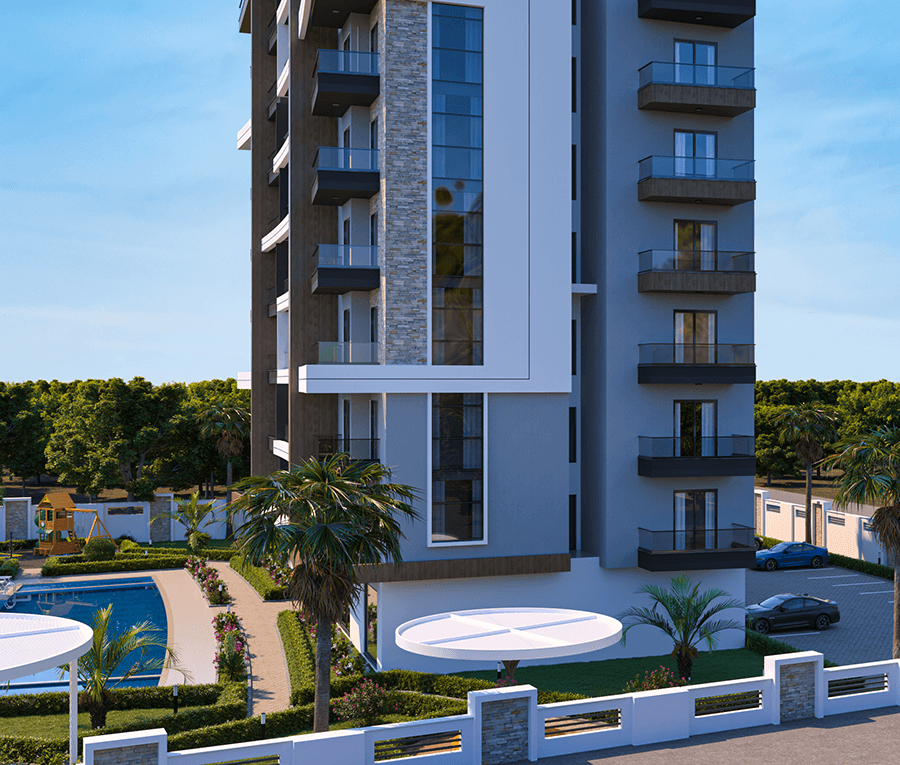 New modern apartments for sale in Alanya