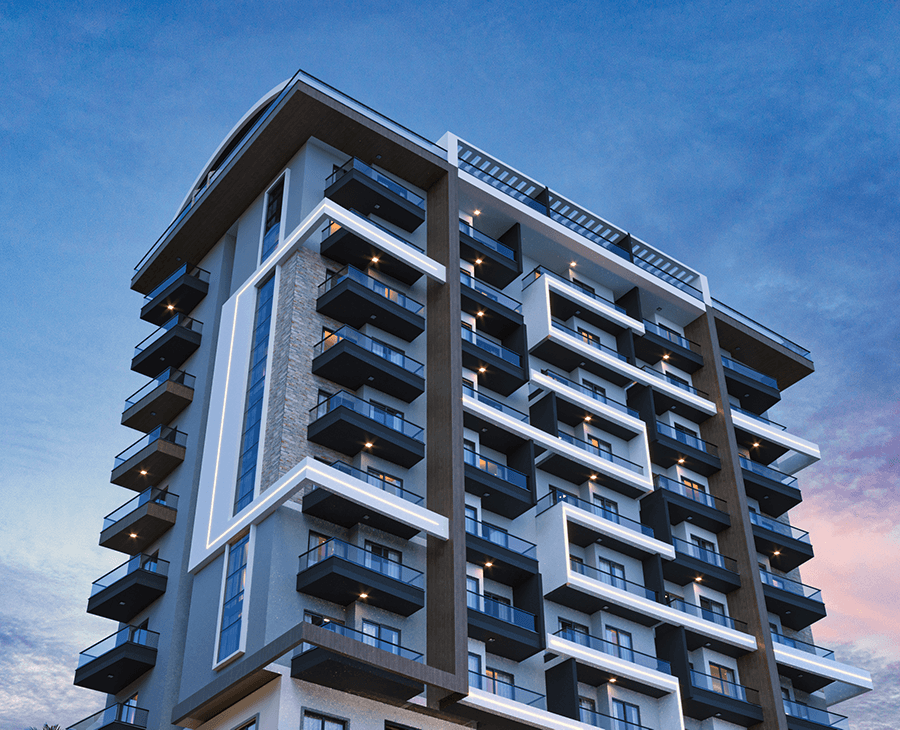 New modern apartments for sale in Alanya
