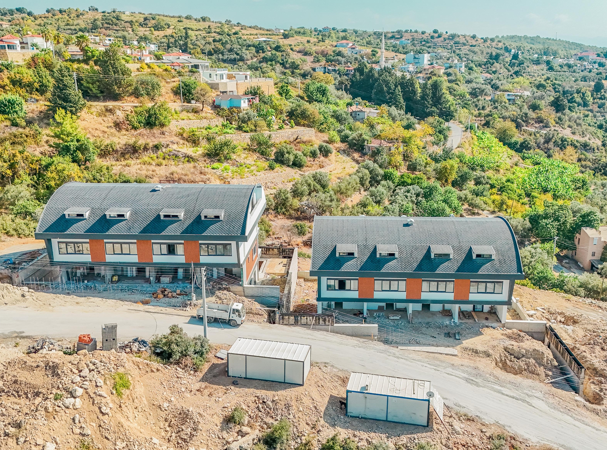 Luxuriöse 4+1 Villa mit Bergblick in Incekum, Alanya