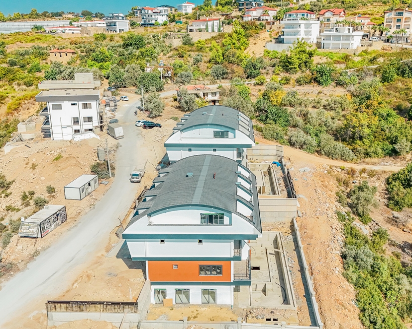 Luxuriöse 4+1 Villa mit Bergblick in Incekum, Alanya