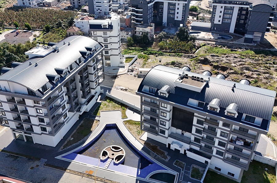 Luxury 2+1 Apartment with Mountain View, Alanya - Kargicak