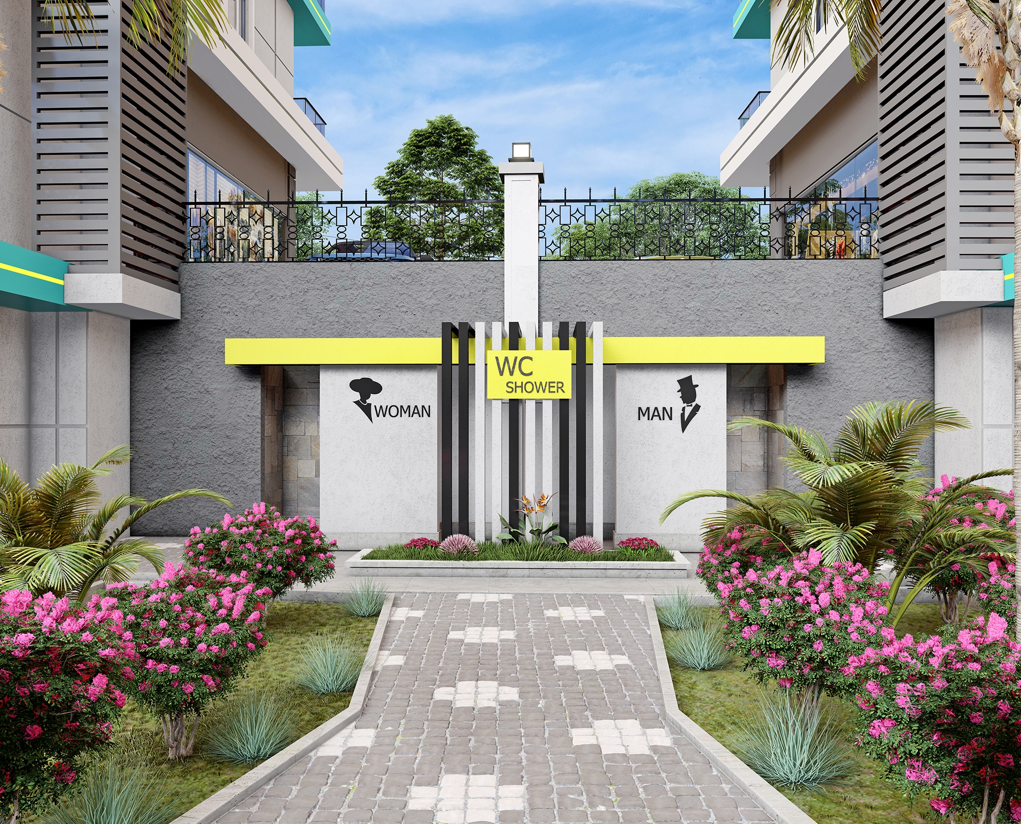 Luxuriöses 1+1 Apartment mit Burg- und Bergblick in Alanya - Oba