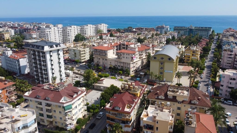 2+1 Lejlighed med udsigt til slot og bjerge, Alanya - Oba