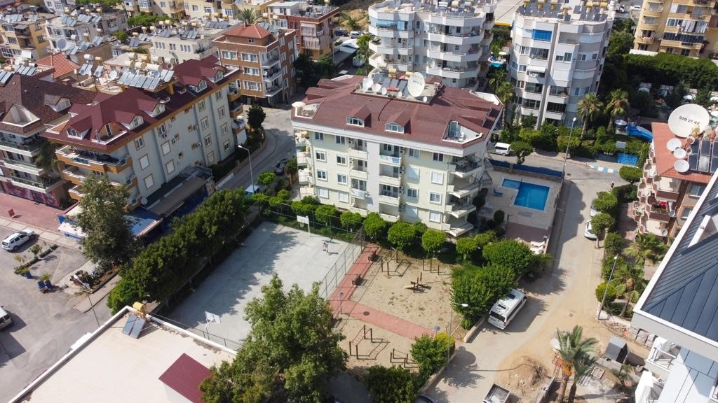 2+1 Lejlighed med udsigt til slot og bjerge, Alanya - Oba