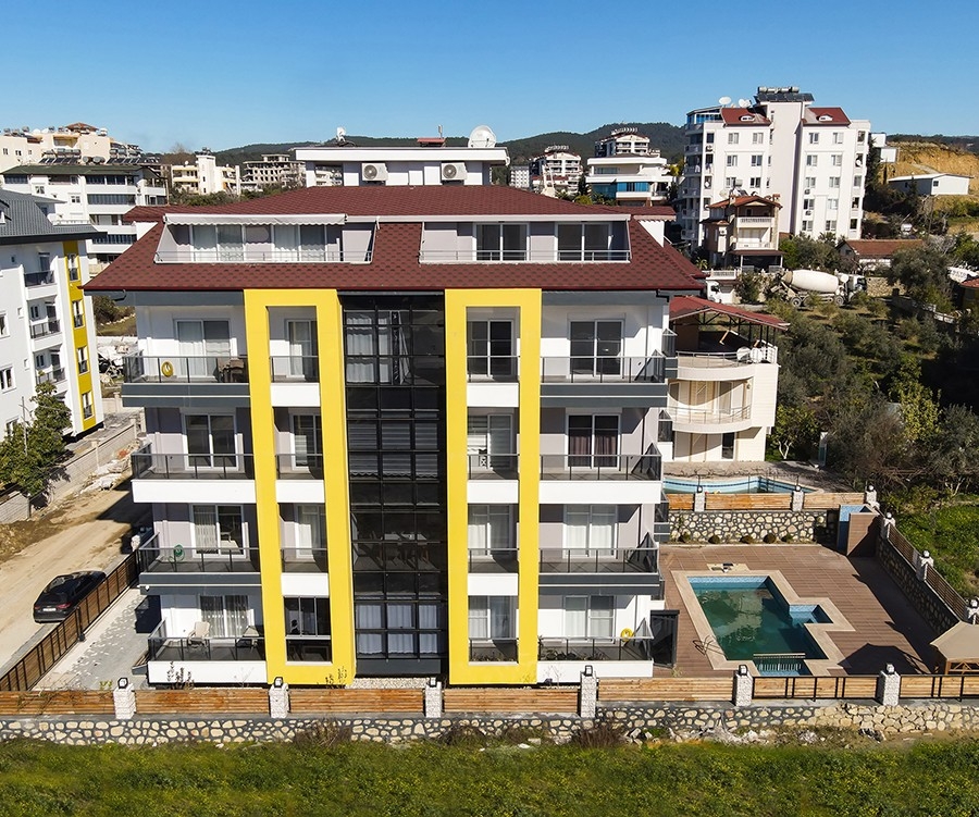 Ylellinen 1+1 Huoneisto Linna- ja Vuorinäköalalla, Alanya - Avsallar