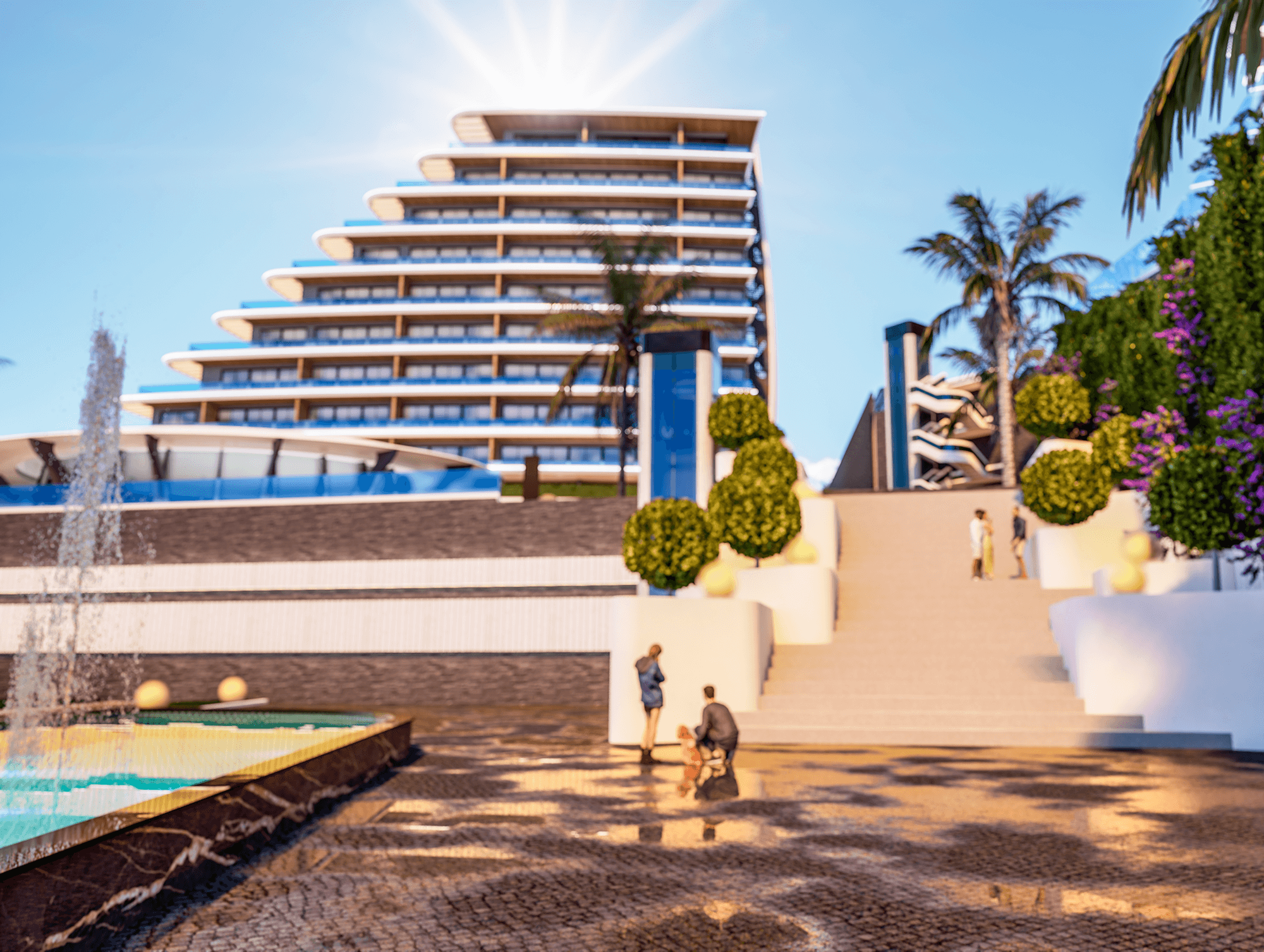 Luxuriöses 1+1 Apartment mit atemberaubendem Blick in Kargicak, Alanya