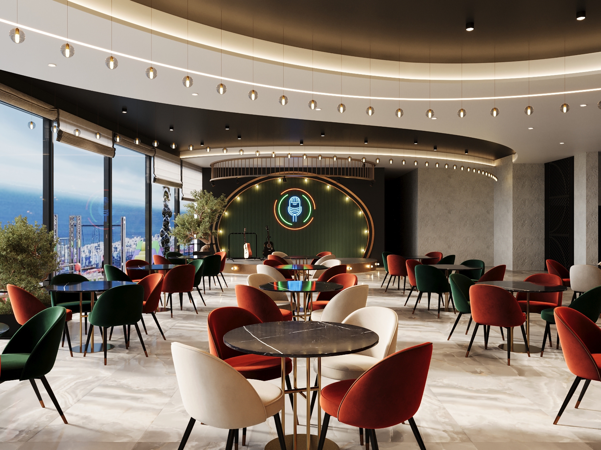 Luxuriöses 1+1 Apartment mit atemberaubendem Blick in Kargicak, Alanya