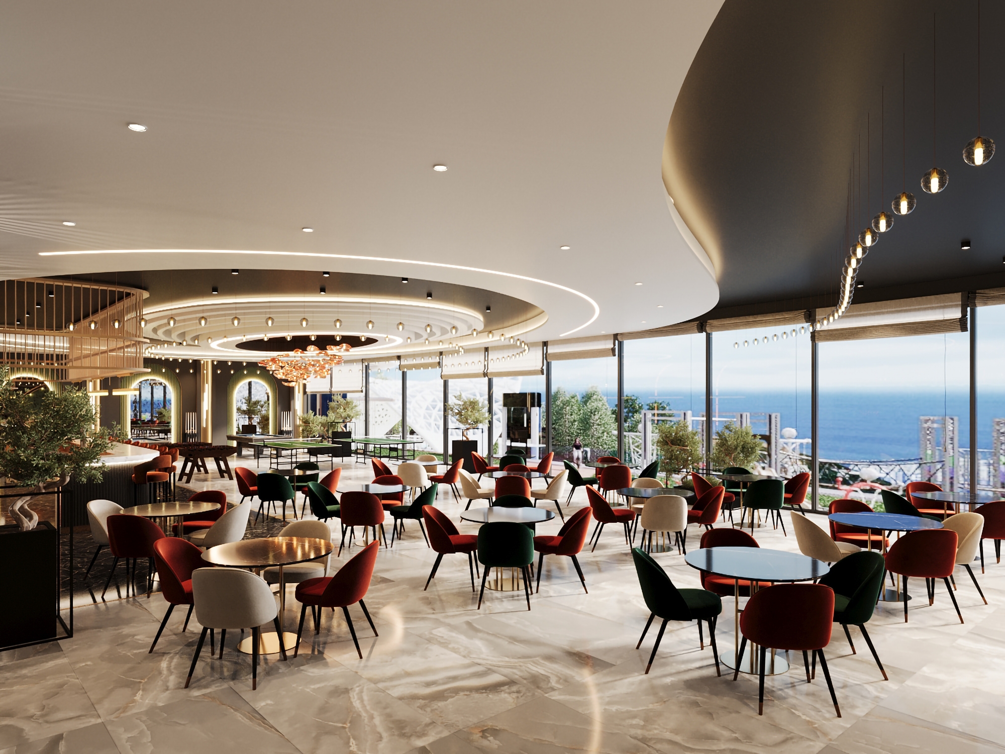 Luxuriöses 1+1 Apartment mit atemberaubendem Blick in Kargicak, Alanya