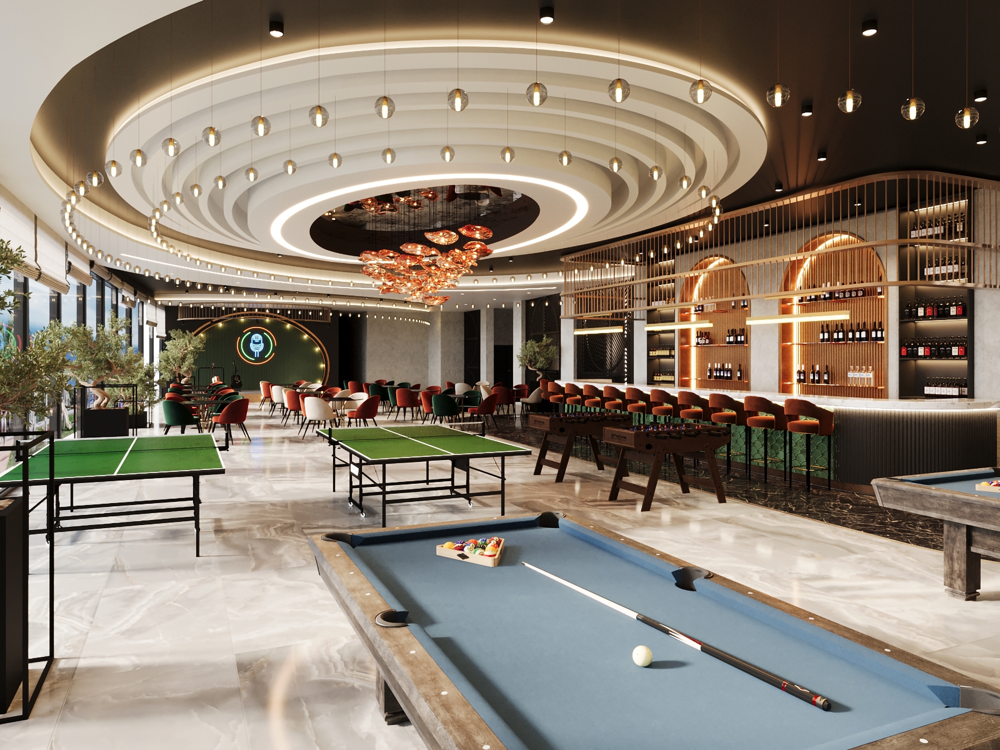 Luxuriöses 1+1 Apartment mit atemberaubendem Blick in Kargicak, Alanya