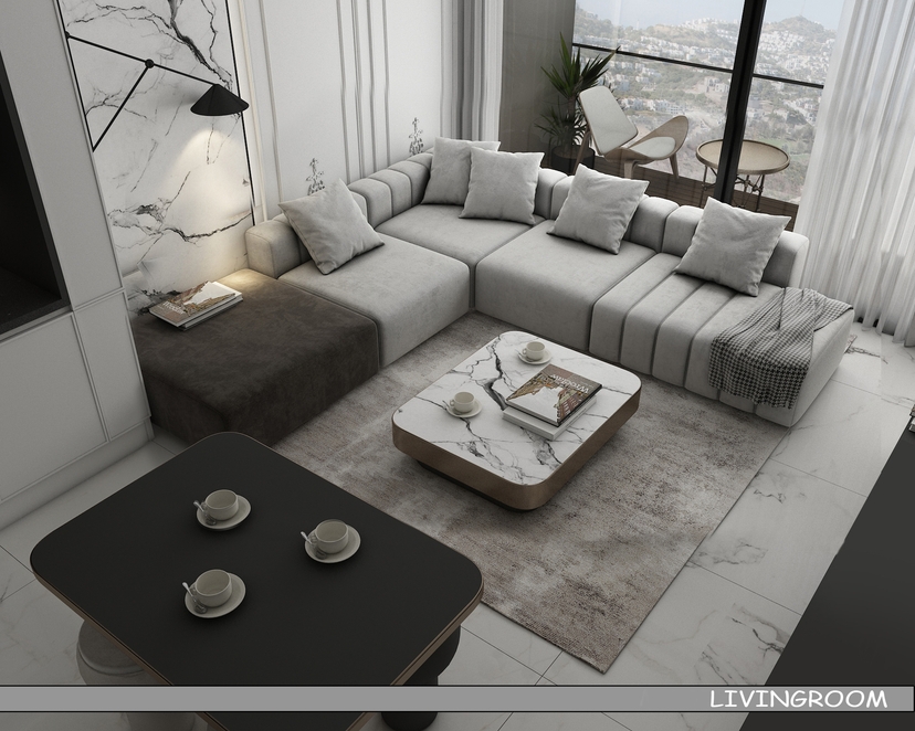 Luxuriöses 1+1 Apartment mit atemberaubendem Blick in Kargicak, Alanya