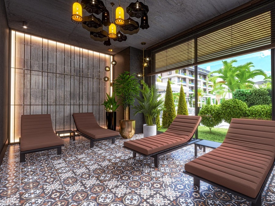 Luksus 1+1 Lejlighed med Fantastisk Udsigt, Alanya - Oba