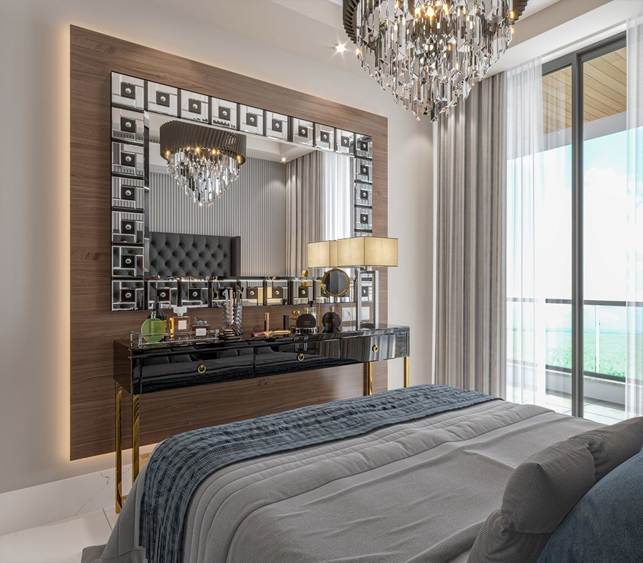 Luksus 1+1 Lejlighed med Fantastisk Udsigt, Alanya - Oba