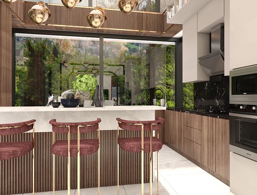 Luxurious 4+1 Villa with Stunning Views in Alanya Tepe