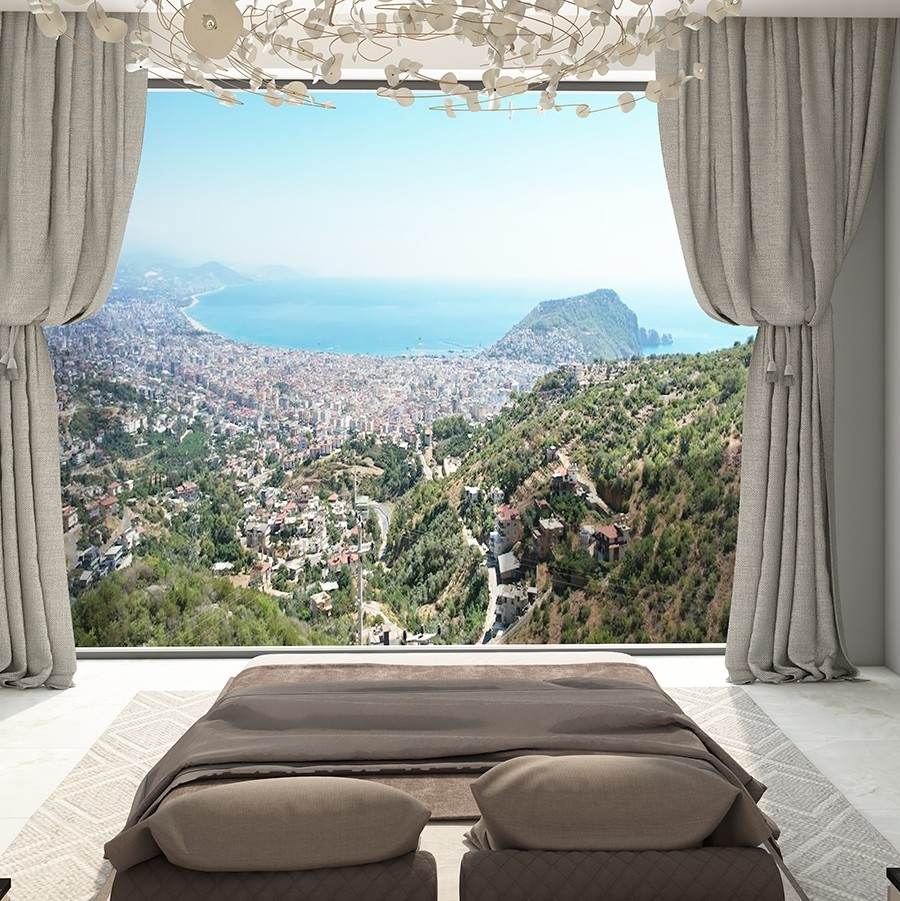 Luxurious 4+1 Villa with Stunning Views in Alanya Tepe