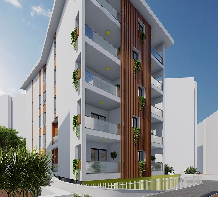 Luxuriöses 2+1 Apartment mit Meerblick, Burg- und Bergblick im Zentrum von Alanya