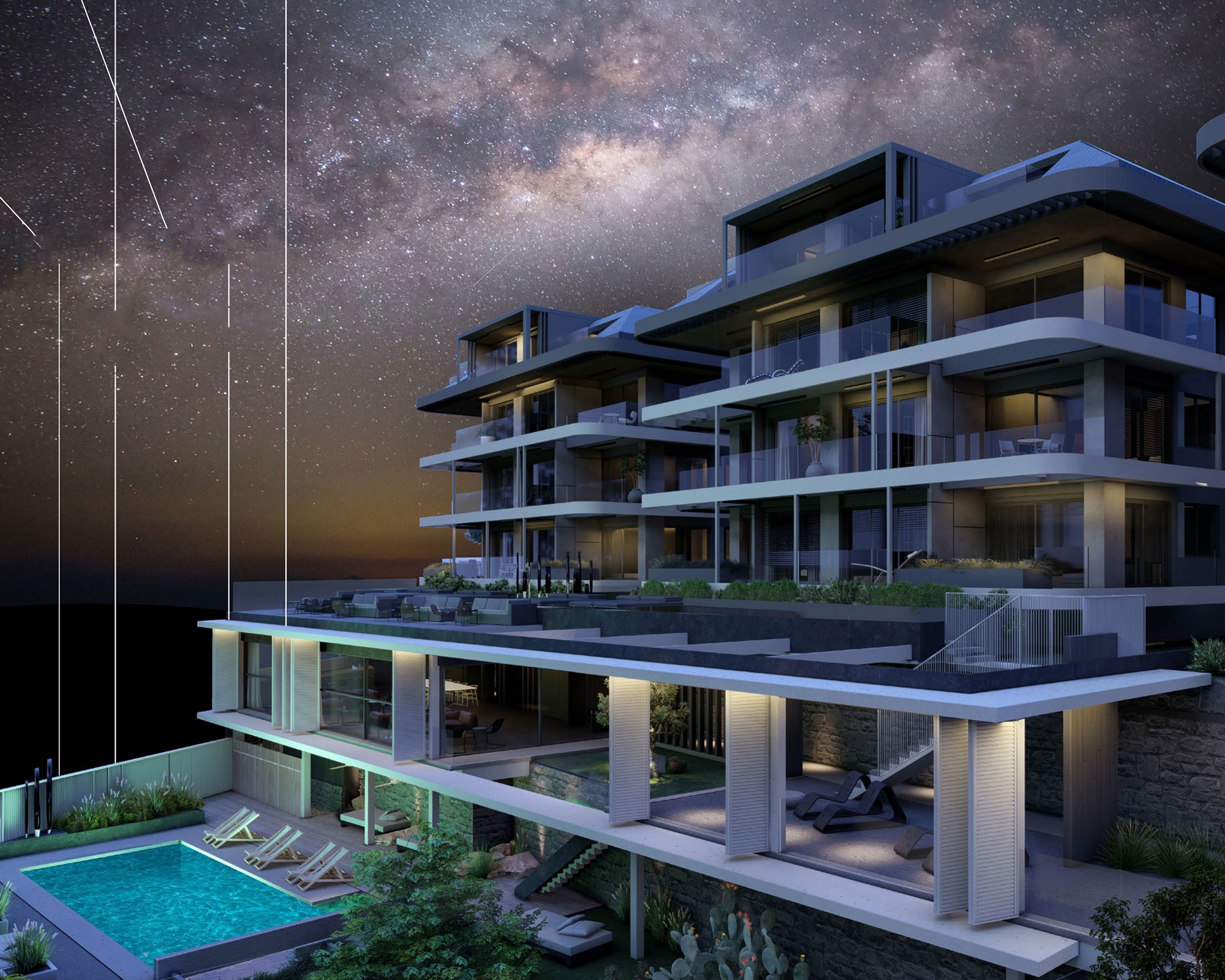 Luxury 1+1 Apartment with Sea, Castle, and Mountain Views in Alanya Center