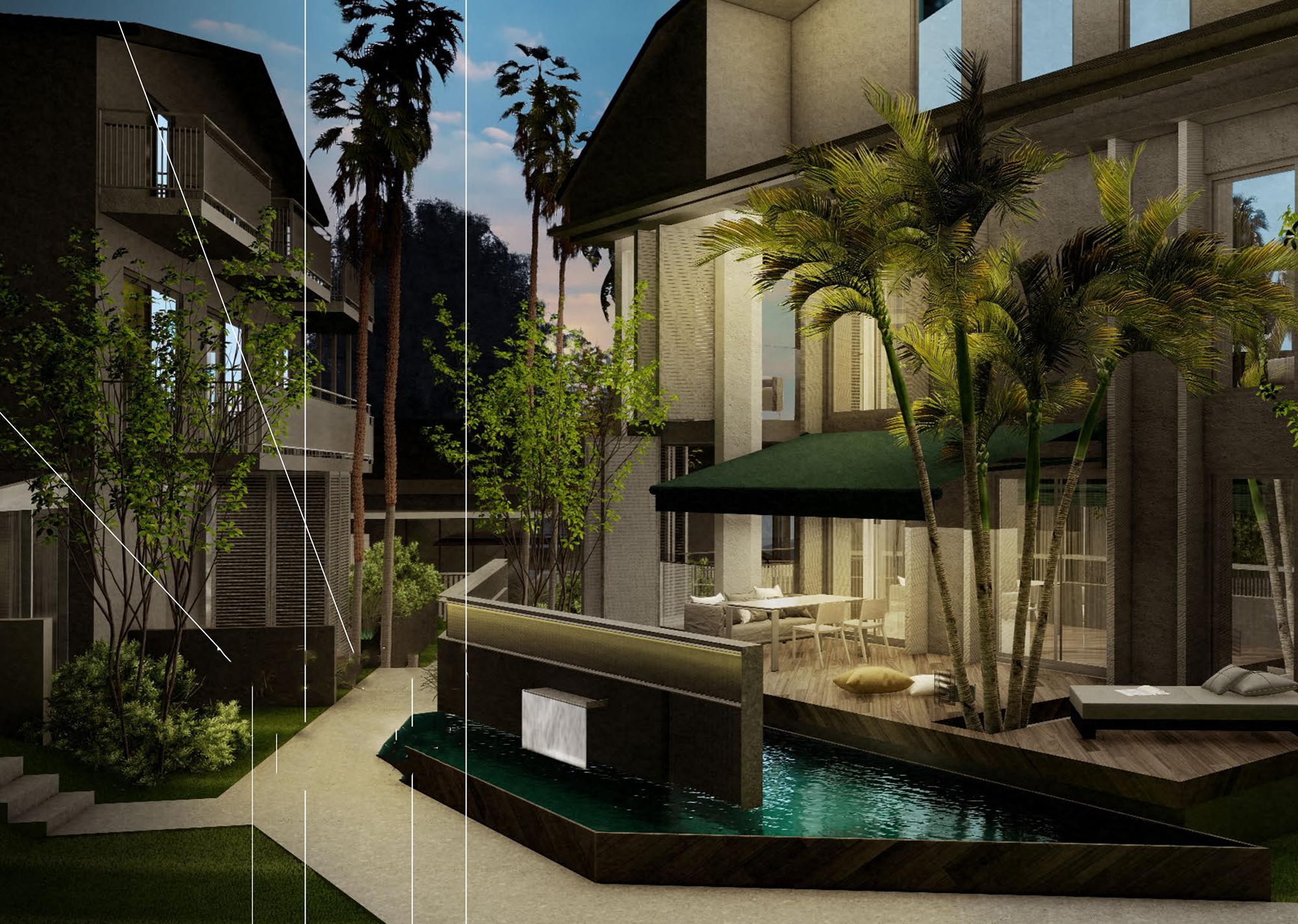 Luxury 1+1 Apartment with Sea, Castle, and Mountain Views in Alanya Center