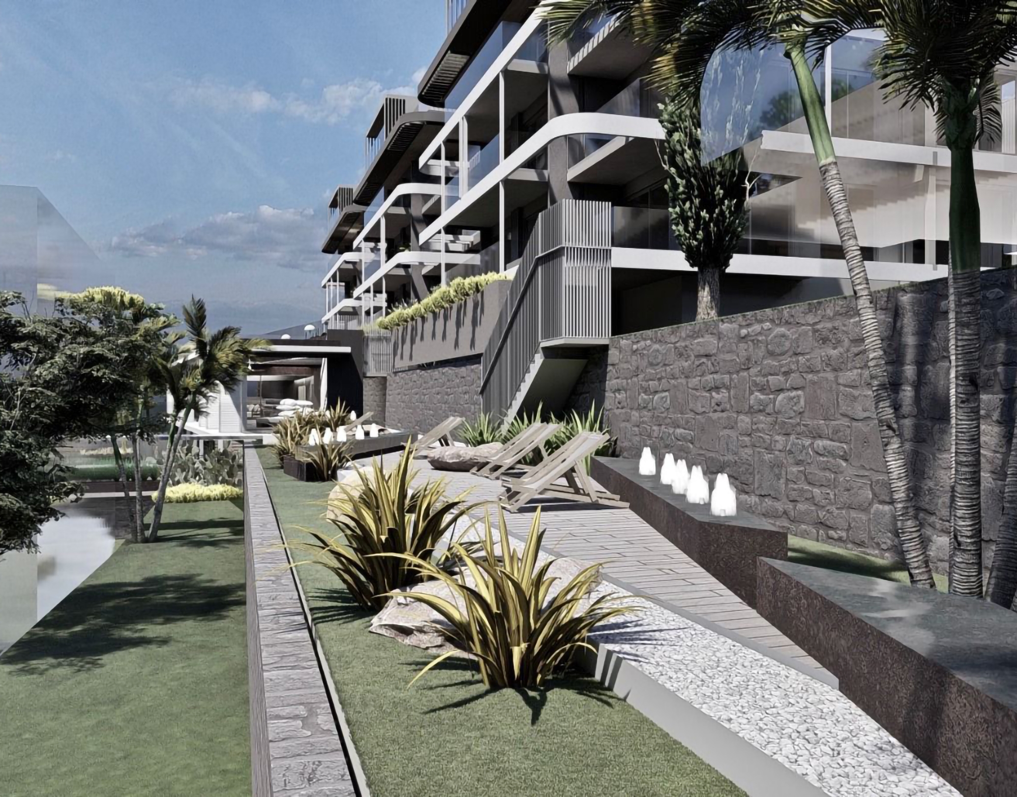 Luxury 1+1 Apartment with Sea, Castle, and Mountain Views in Alanya Center