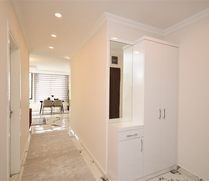 2+1 Wohnung mit atemberaubendem Blick, Alanya Zentrum