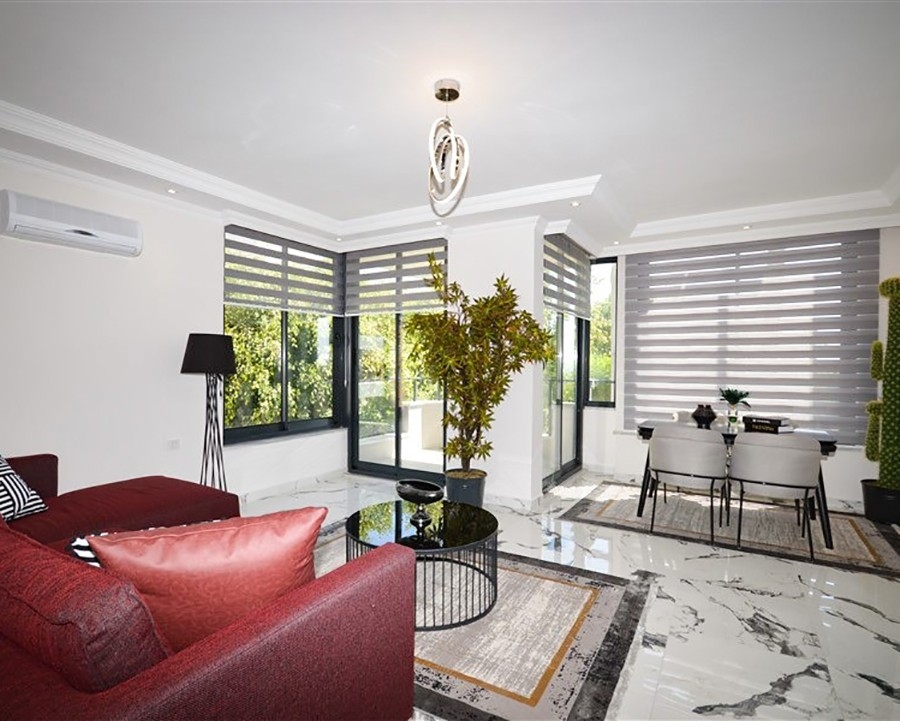 2+1 Wohnung mit atemberaubendem Blick, Alanya Zentrum
