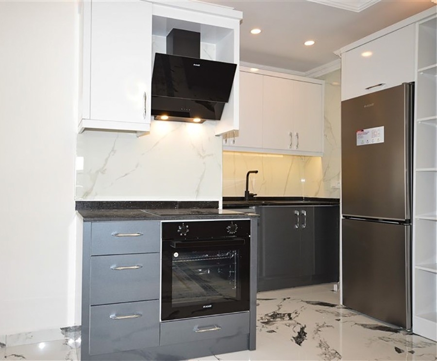 2+1 Wohnung mit atemberaubendem Blick, Alanya Zentrum