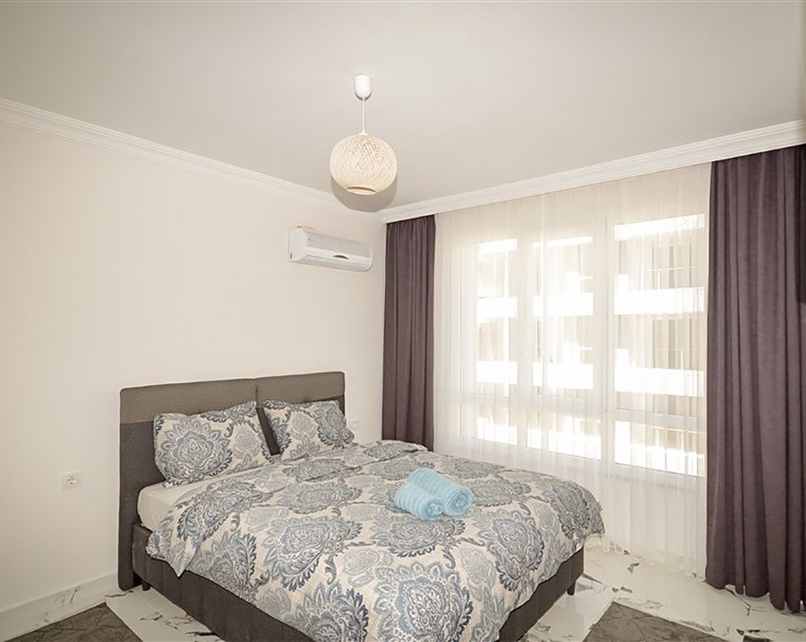 2+1 Wohnung mit atemberaubendem Blick, Alanya Zentrum