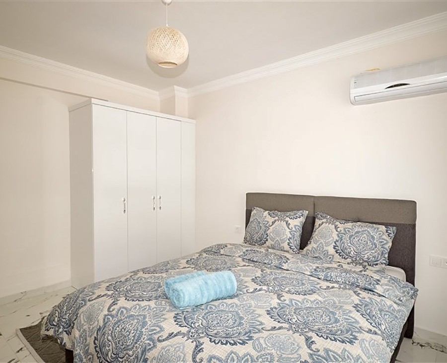 2+1 Wohnung mit atemberaubendem Blick, Alanya Zentrum