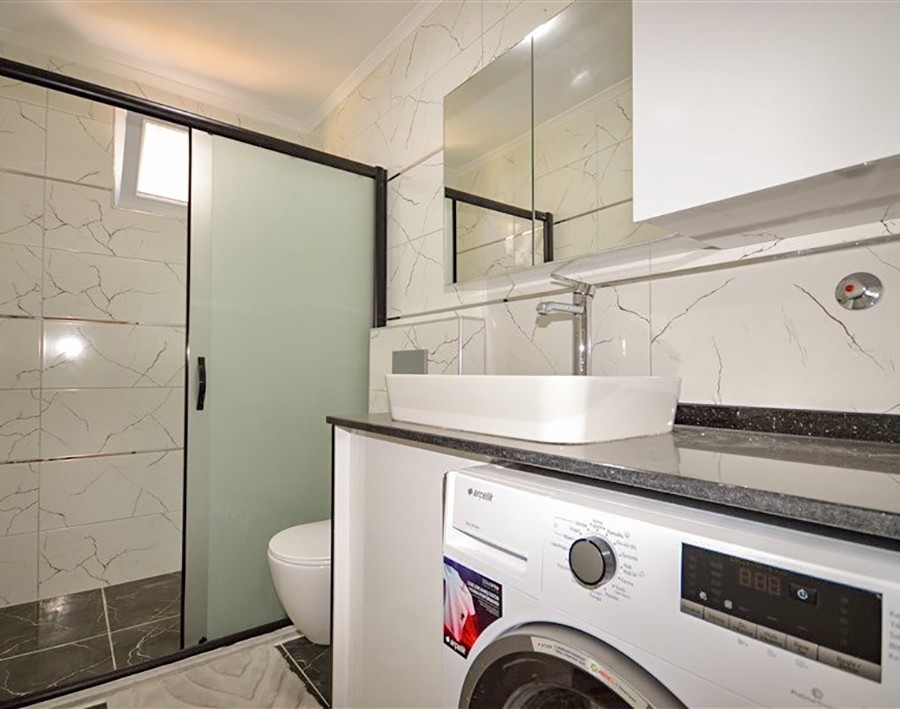 2+1 Wohnung mit atemberaubendem Blick, Alanya Zentrum